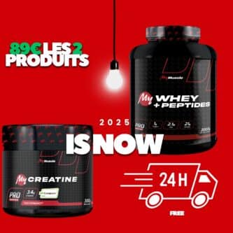 Pack Whey Peptides + Créatine Créapure® My Muscle