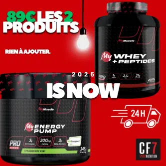 Whey Peptides 2kg + Booster My Muscle